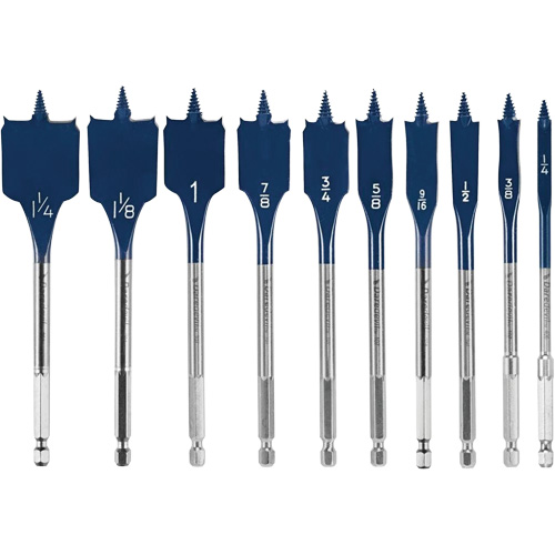 Daredevil&reg; Spade Bit Set, 10 Pieces Moffatt Supply & Specialties