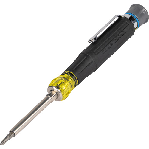 13-in-1 Multi-Bit Pocket Precision Screwdriver, 6-1/2" L, Cushion Grip Handle Moffatt Supply & Specialties