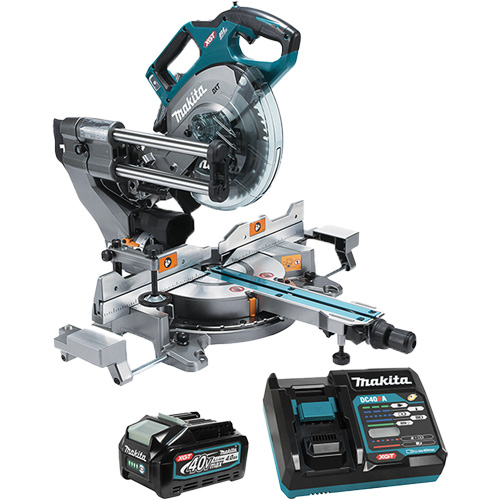 XGT Brushless Dual Compound Mitre Saw with AWS Moffatt Supply & Specialties