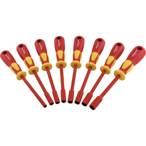 Jeu de tourne-&eacute;crous isol&eacute;s m&eacute;triques, 1000 V, 8 M Moffatt Supply & Specialties