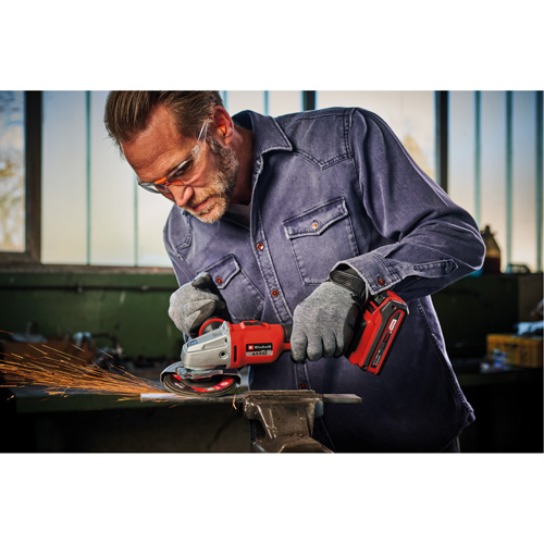 Professional Cordless Angle Grinder (Tool Only), 4-1/2" Wheel, 18 V Moffatt Supply & Specialties