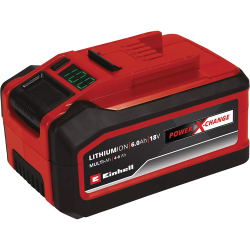 Power X-Change Battery, Lithium-Ion, 18 V, 4 - 6 Ah Moffatt Supply & Specialties