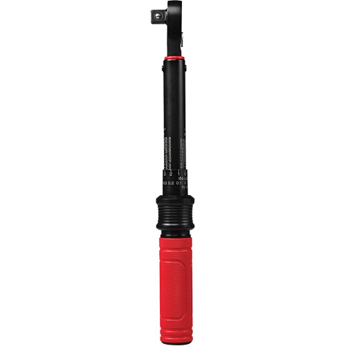 Cl&eacute; dynamom&eacute;trique, &agrave; cliquer, Entraînement 3/8" carr&eacute;, 5,6 - 28,2 Nm/50 - 250 lb-po Moffatt Supply & Specialties