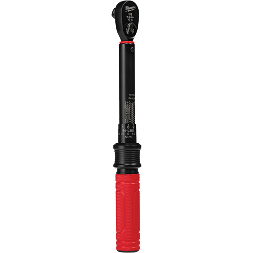 Cl&eacute; dynamom&eacute;trique, &agrave; cliquer, Entraînement 3/8" carr&eacute;, 5,6 - 28,2 Nm/50 - 250 lb-po Moffatt Supply & Specialties