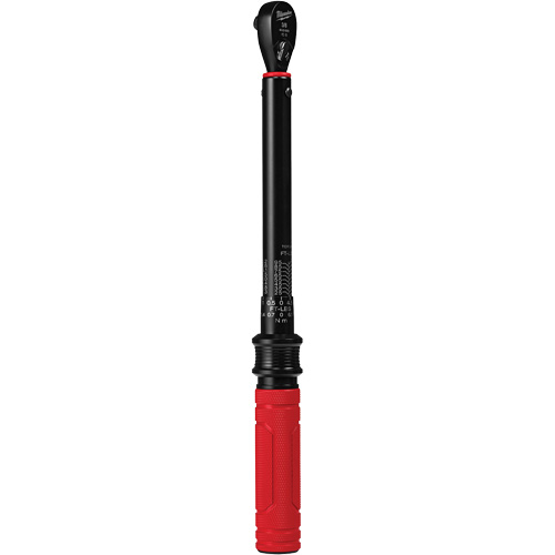 Cl&eacute; dynamom&eacute;trique, &agrave; cliquer, Entraînement 3/8" carr&eacute;, 20 - 100 lb-po/27,1 - 135,6 Nm Moffatt Supply & Specialties