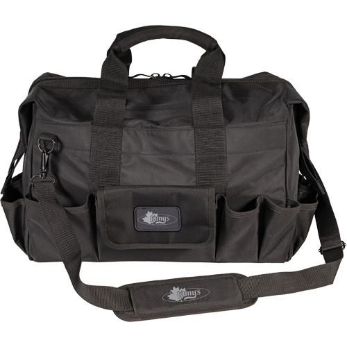 Sac &agrave; outils Phantom 18" pour entrepreneur, Polyester balistique, 25 pochettes, Noir Moffatt Supply & Specialties