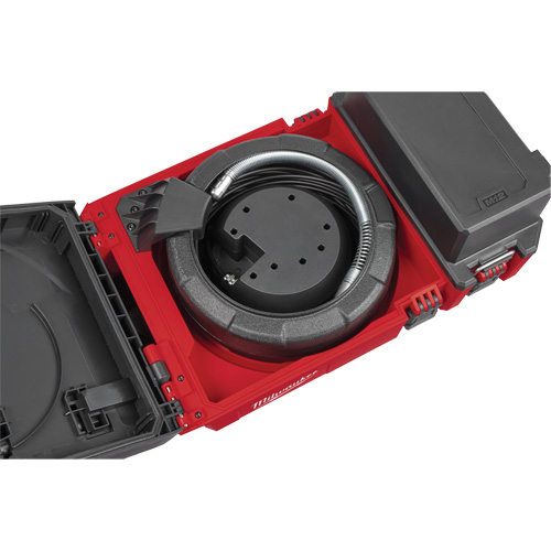 M12 75' Drain Camera with PACKOUT Compatibility, 7" Display, 18 mm (0.7") Camera Head Moffatt Supply & Specialties