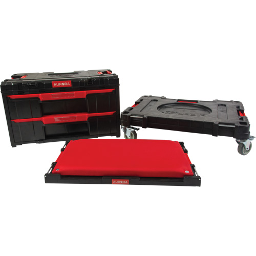 3-Piece Arx&reg; Dolly with Swivel Casters Set, 23-1/10" x 15" x 13-2/5", Black Moffatt Supply & Specialties