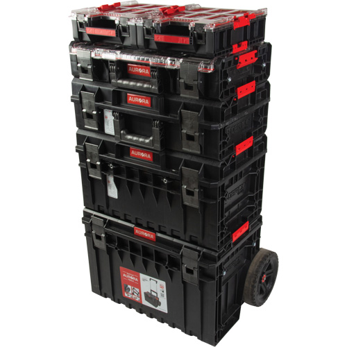 5-Piece Arx&reg; Rolling Toolbox Base Set, 25-1/5" x 19" x 54-3/5", Black Moffatt Supply & Specialties