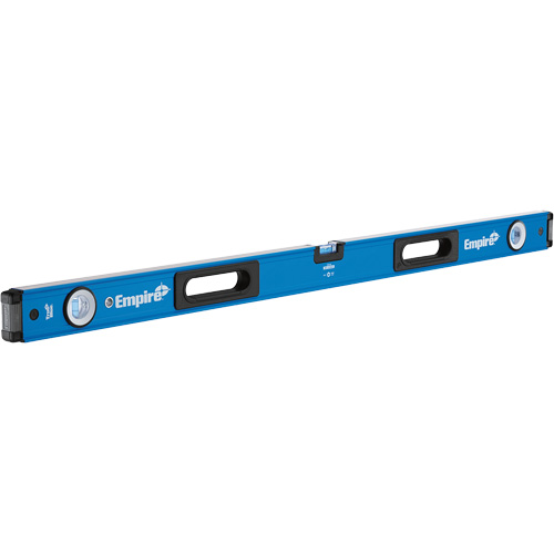 e75 Series TRUE BLUE&reg; Box Level, Box, 48" L, 3, Non-Magnetic Moffatt Supply & Specialties