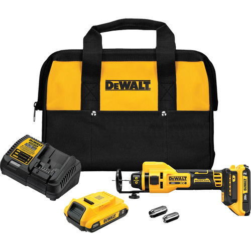 MAX* XR&reg; Brushless Drywall Cut-Out Tool Kit (2.0Ah) Moffatt Supply & Specialties