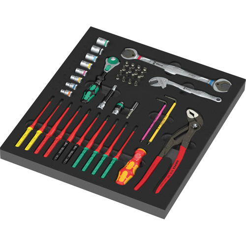 Insert en mousse pour jeu Kraftform Kompakt 1 de maintenance Moffatt Supply & Specialties