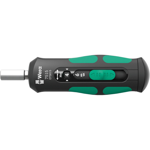 Kraftform Safe-Torque Speed Torque Screwdriver, 2 - 6 Nm Torque Range, 5-4/5" Length Moffatt Supply & Specialties