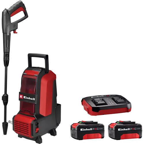 Cordless High Pressure Cleaner with 4Ah PXC Battery & Charger Starter Kit, Battery Powered, 1522 PSI, 1.23 GPM Moffatt Supply & Specialties