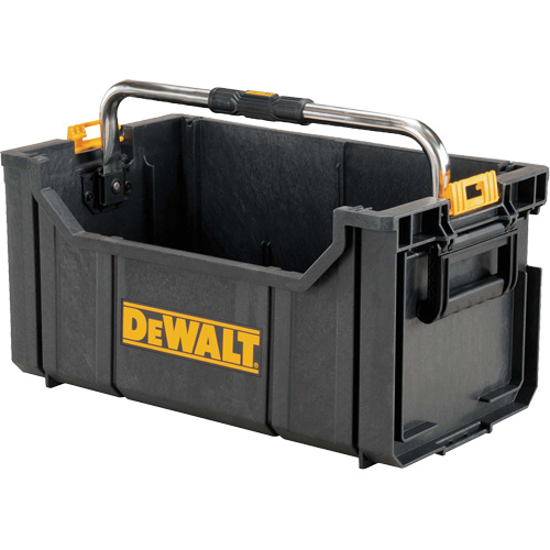 Contenant ToughSystem avec poign&eacute;e de transport, 12-1/2" la x 21-9/10" p x 21-9/10" h, Noir Moffatt Supply & Specialties