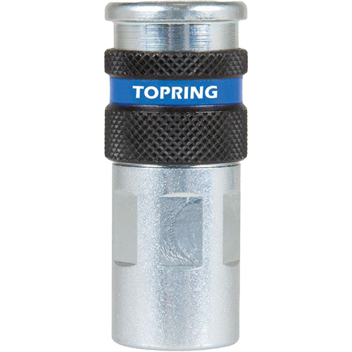 QUIKSILVER 2 Industrial Quick Coupler, Zinc-Plated Steel, 1/4", Female NPT, 362 PSI Moffatt Supply & Specialties