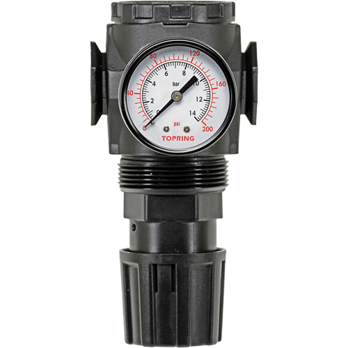 MODULAIR 300 Zinc Diaphragm Regulator, 3/8" NPT, 300 psi Max. PSI, In Line/Modular Moffatt Supply & Specialties