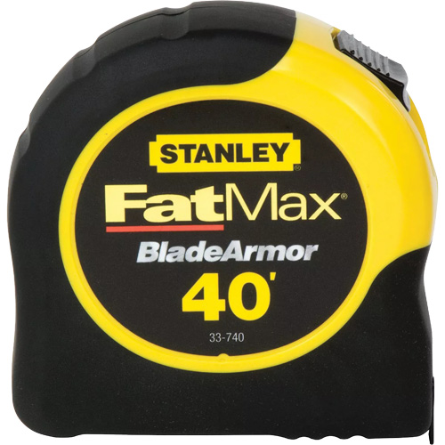Ruban &agrave; mesurer FatMax Classic avec saillie de 11', 1-1/4" x 40', Marques de goujon Imp&eacute;rial Moffatt Supply & Specialties