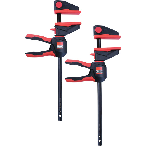 Ensemble de serre-joints &agrave; g&acirc;chette pour barres &agrave; une main avec poign&eacute;e rotative &agrave; 360°, 12" (304,8 mm) Moffatt Supply & Specialties