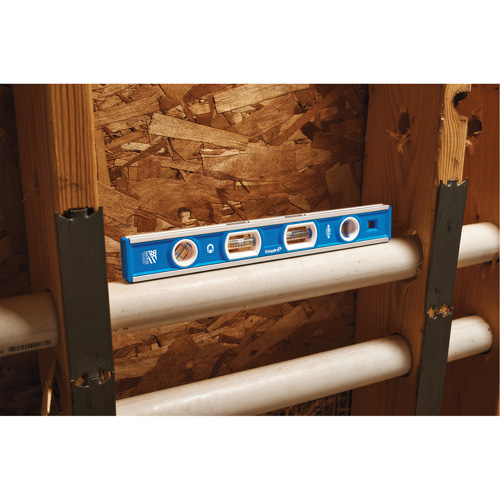Tool Box Level, Box, 1' L, Aluminum, 4, Magnetic Moffatt Supply & Specialties
