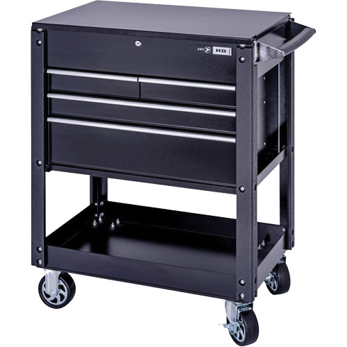Heavy Duty Service Cart JTC-30194, 4 Drawers, 20-1/2" L x 35" W x 40-1/2" H Moffatt Supply & Specialties