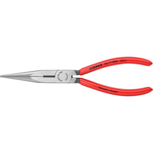 Long Nose Pliers with Cutter, 8" L Moffatt Supply & Specialties