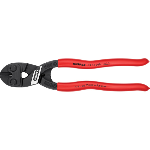 CoBolt&reg; High Leverage Compact Bolt Cutters with Notched Blade, 8" L, Center Cut Moffatt Supply & Specialties