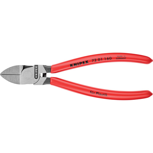 Diagonal Pliers for Flush Cutting Plastics, 6-1/4" L Moffatt Supply & Specialties
