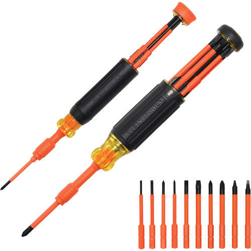 10-in-2 Insulated Auto-Lock Screwdriver Set Moffatt Supply & Specialties