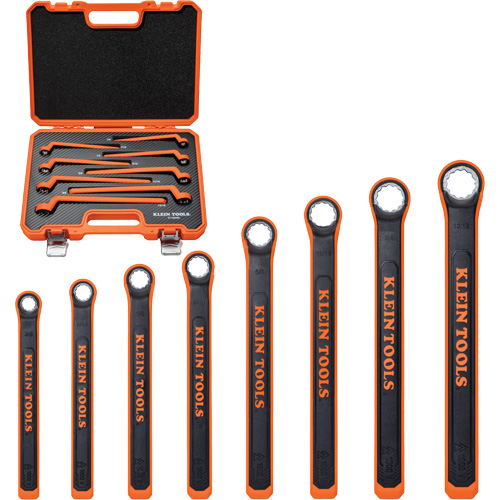Insulated Box End Wrench Set, 1000 V, 8 Pcs Moffatt Supply & Specialties