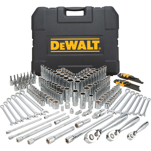 Jeu d'outils de m&eacute;canicien avec coffret moul&eacute; par soufflage Moffatt Supply & Specialties