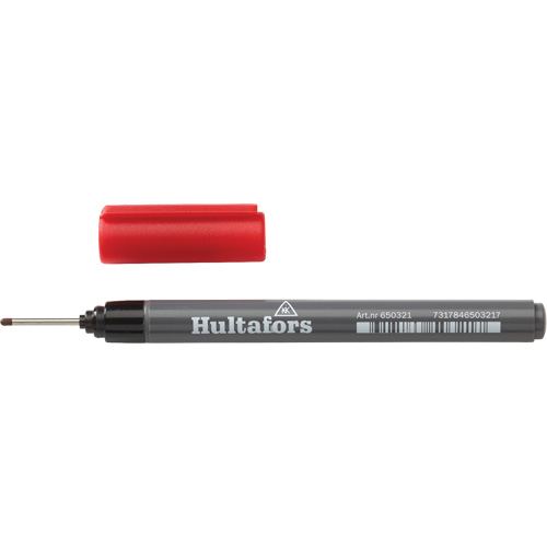 Marqueur &agrave; encre pour trous profonds, Rouge, Marqueur Moffatt Supply & Specialties