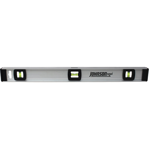 Contractor's Level with Rule, I-Beam, 2' L, Aluminum, 3, Non-Magnetic Moffatt Supply & Specialties