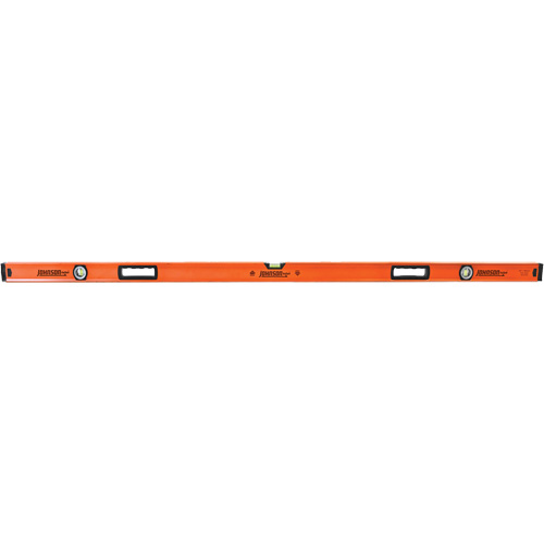 Level with Protective End-Caps, Box, 6' L, Aluminum, 3, Non-Magnetic Moffatt Supply & Specialties
