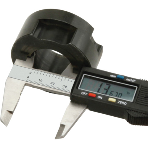 Digital Caliper, 0.0005" (0.01 mm) Resolution, 0" - 6" (0 mm - 150 mm) Range Moffatt Supply & Specialties