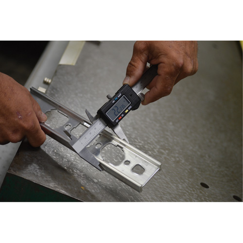 Digital Caliper, 0.0005" (0.01 mm) Resolution, 0" - 6" (0 mm - 150 mm) Range Moffatt Supply & Specialties
