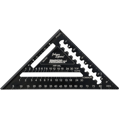 7" Johnny Square&reg; Laser Etched Rafter Square Moffatt Supply & Specialties