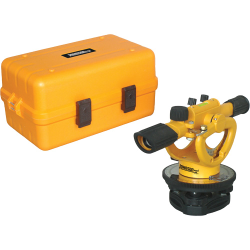 Builder's Transit Level with Hard-Shell Carrying Case Moffatt Supply & Specialties
