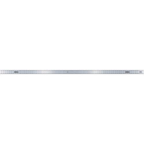 R&egrave;gle droite robuste en aluminium, 72" lo, 2" la Moffatt Supply & Specialties