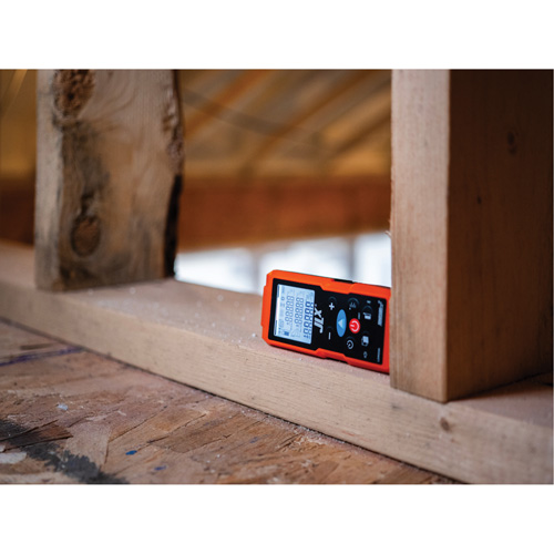 Laser Distance Meter with Angle Sensor & Bluetooth&reg;, 2" - 330' (5.08 cm - 100.58 m) Range, Digital (Electronic) Moffatt Supply & Specialties