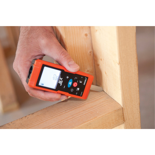 Laser Distance Meter with Angle Sensor & Bluetooth&reg;, 2" - 330' (5.08 cm - 100.58 m) Range, Digital (Electronic) Moffatt Supply & Specialties
