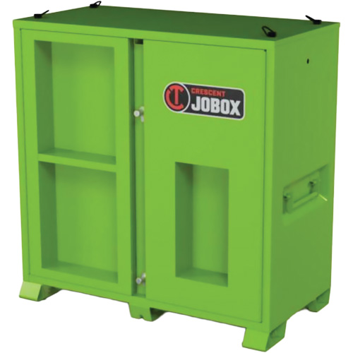 Armoire de rangement d'&eacute;PI sur place, Acier, Vert lime haute visibilit&eacute; Moffatt Supply & Specialties