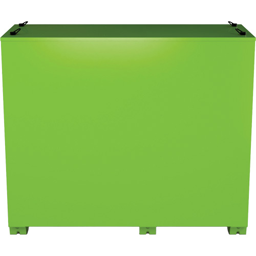 Armoire de rangement d'&eacute;PI sur place, Acier, Vert lime haute visibilit&eacute; Moffatt Supply & Specialties