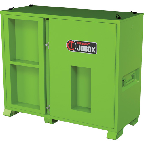 Armoire de rangement d'&eacute;PI sur place, Acier, Vert lime haute visibilit&eacute; Moffatt Supply & Specialties
