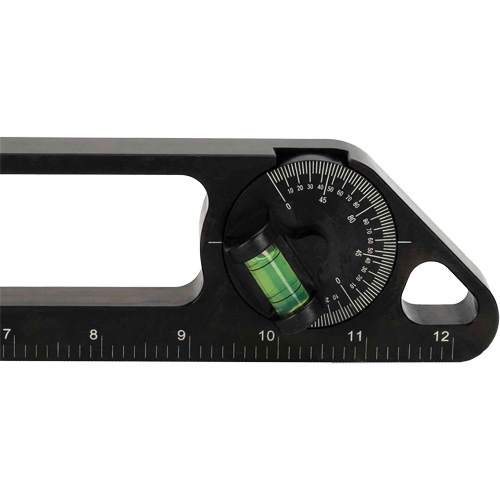 Level, 1' L, Aluminum, 3, Magnetic Moffatt Supply & Specialties