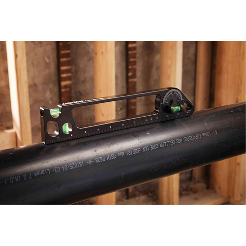 Level, 1' L, Aluminum, 3, Magnetic Moffatt Supply & Specialties