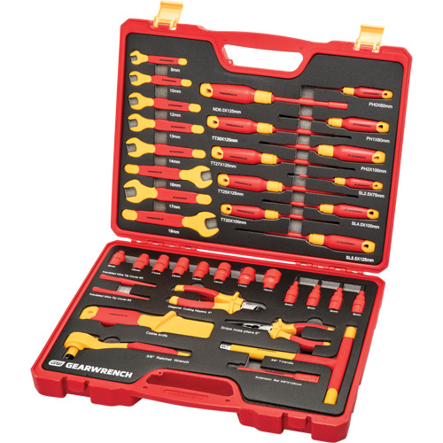 Jeu d'outils VDE isol&eacute;s, 1000 V, 39 M Moffatt Supply & Specialties