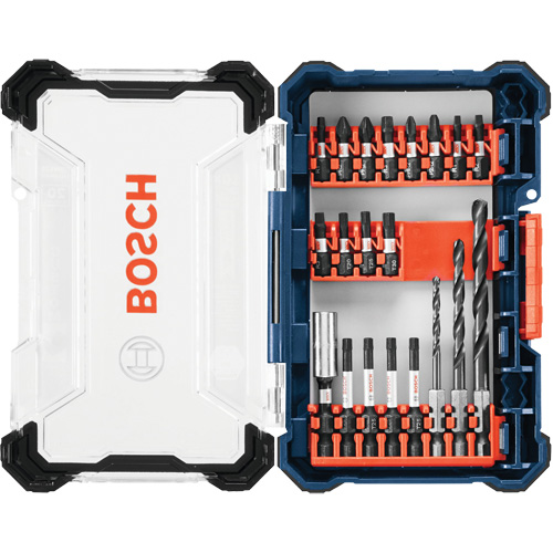 Jeu dembouts de perçage et de vissage Custom Case System, 20 Mcx, Phillips/Carr&eacute;e/Torx Moffatt Supply & Specialties