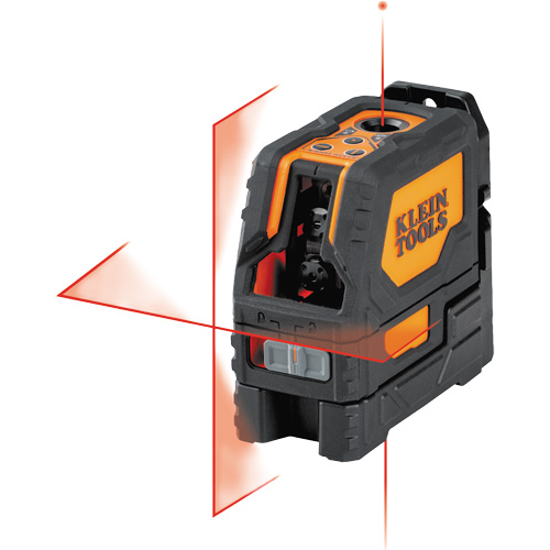Self-Leveling Red Cross-Line Laser Level with Red Plumb Spot Moffatt Supply & Specialties