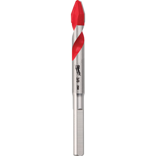 Hard Tile & Glass Specialty Drill Bit, 3/8", Carbide Moffatt Supply & Specialties
